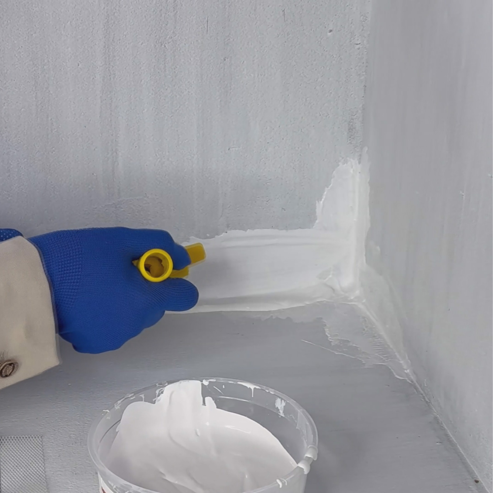 Гидроизоляция эластичная акриловая УФ-стойкая Teknomer 305 для балконов и террас 20 кг (21747608) - фото 7 Гидроизоляция эластичная акриловая УФ-стойкая Teknomer 305 для балконов и террас 20 кг (21747608) - фото 7