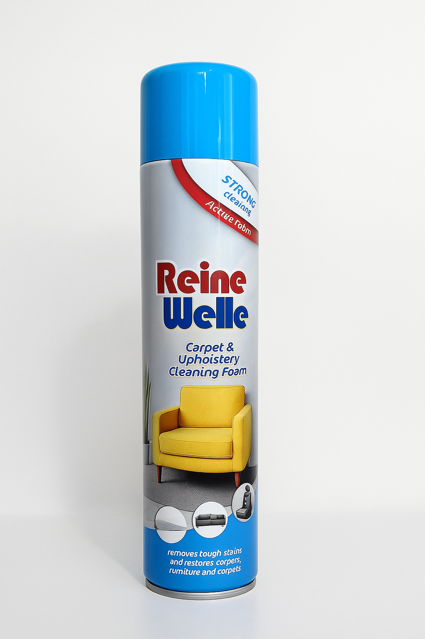 Піна для чищення килимів та м’яких меблів Reine Welle 0,6 л