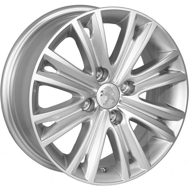 Литые диски Replica Peugeot TL8185 6x15 4x108 ET27 DIA65,1 Silver