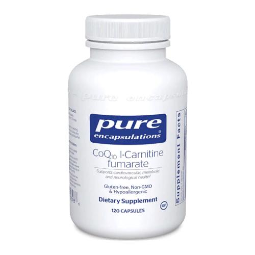 Карнитин Pure Encapsulations CoQ10 l-Carnitine Fumarate 120 капс. (000012415) Карнитин Pure Encapsulations CoQ10 l-Carnitine Fumarate 120 капс. (000012415)