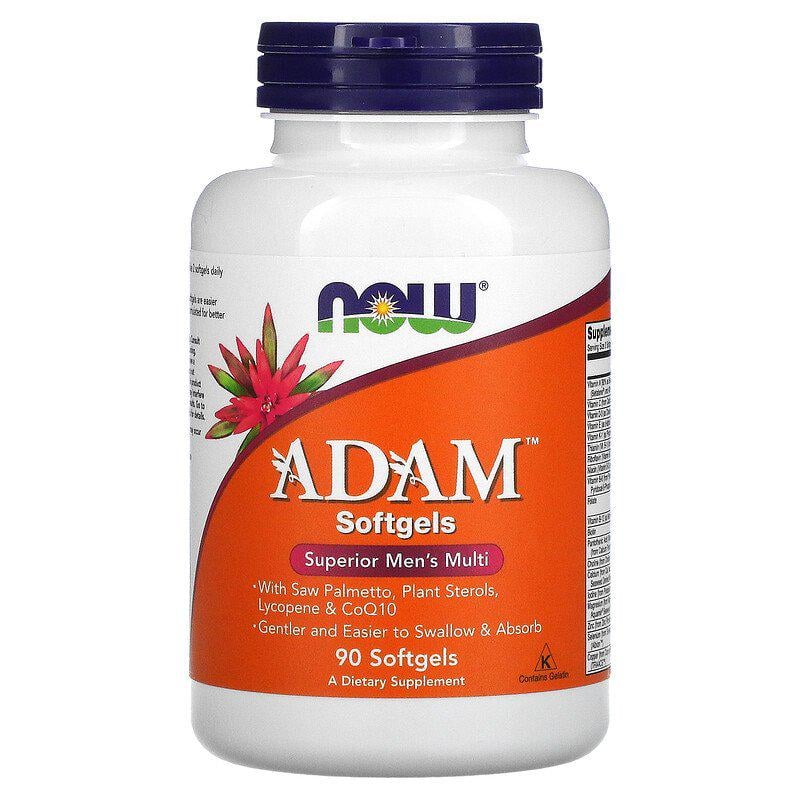 Вітаміни Now Foods Адам для чоловіків 90 капсул