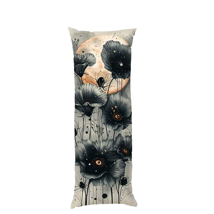 Подушка дакимакура Black poppies Moon габардин 180х60 см (113886-4) Подушка дакимакура Black poppies Moon габардин 180х60 см (113886-4)