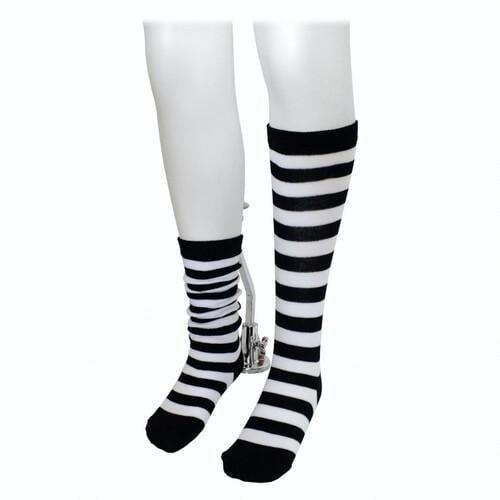 Гольфы детские полосатые SETA Decor 17-582WT-BLK