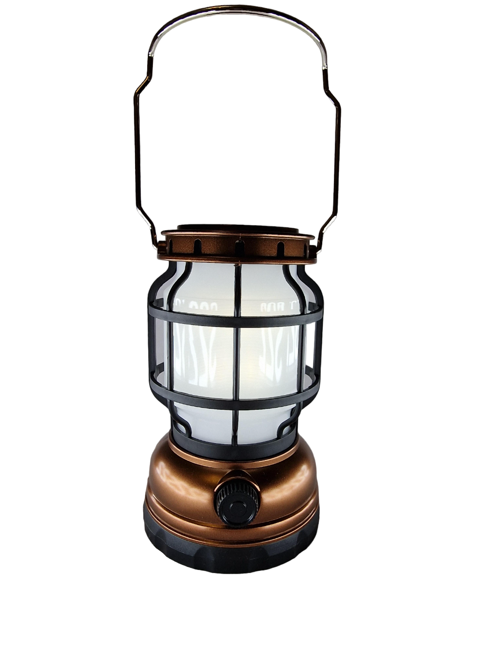 Фонарь кемпинговый светодиодный ZJ-1990Т переносной на аккумуляторе Бронзовый