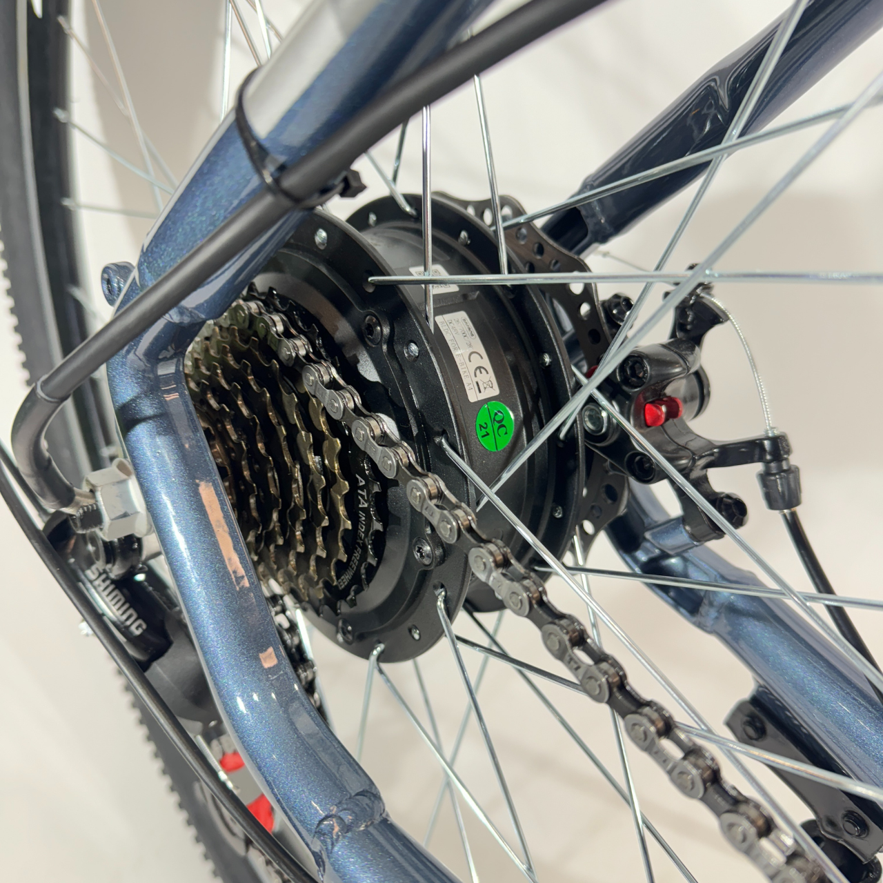 Велосипед з Е-комплектом 29" SPACE MERCURY 2025 48 В 450 Вт 12 Ah/до 45 км запас ходу - фото 4