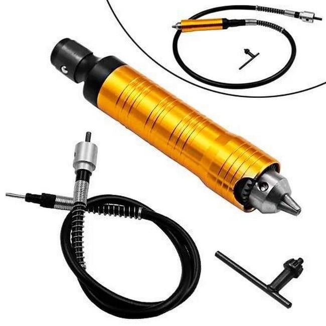 Вал гнучкий HSS з патроном 0.3-6 мм з подовжувачем для дриля та шуруповерта 100 см (019184)