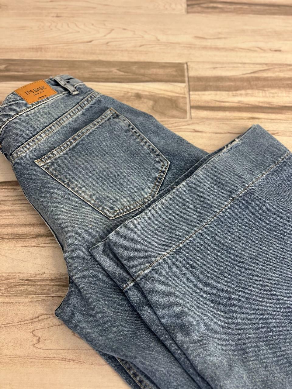 Джинси жіночі ITS Basic 3717-31 PALAZZO jeans вільні палаццо широкі кльош стрілка довгі р. 36 Світло-синій (3906) - фото 10 Джинси жіночі ITS Basic 3717-31 PALAZZO jeans вільні палаццо широкі кльош стрілка довгі р. 36 Світло-синій (3906) - фото 10