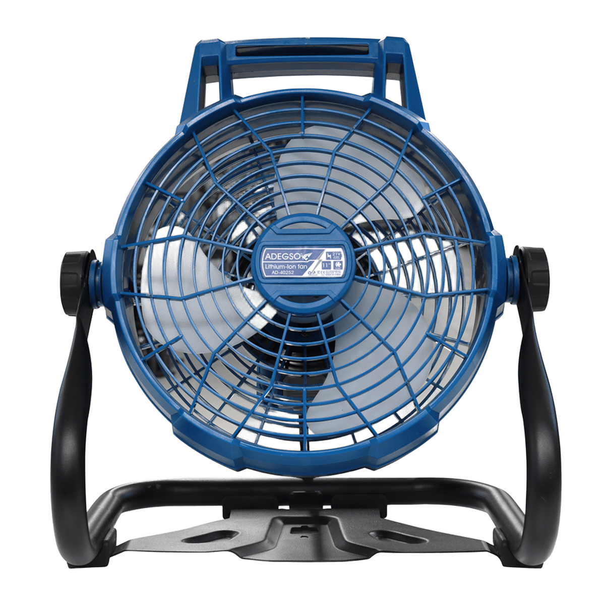 Вентилятор акумуляторний ADEGSO AD-40252 21 В 280 мм (29739387) - фото 2 Вентилятор акумуляторний ADEGSO AD-40252 21 В 280 мм (29739387) - фото 2