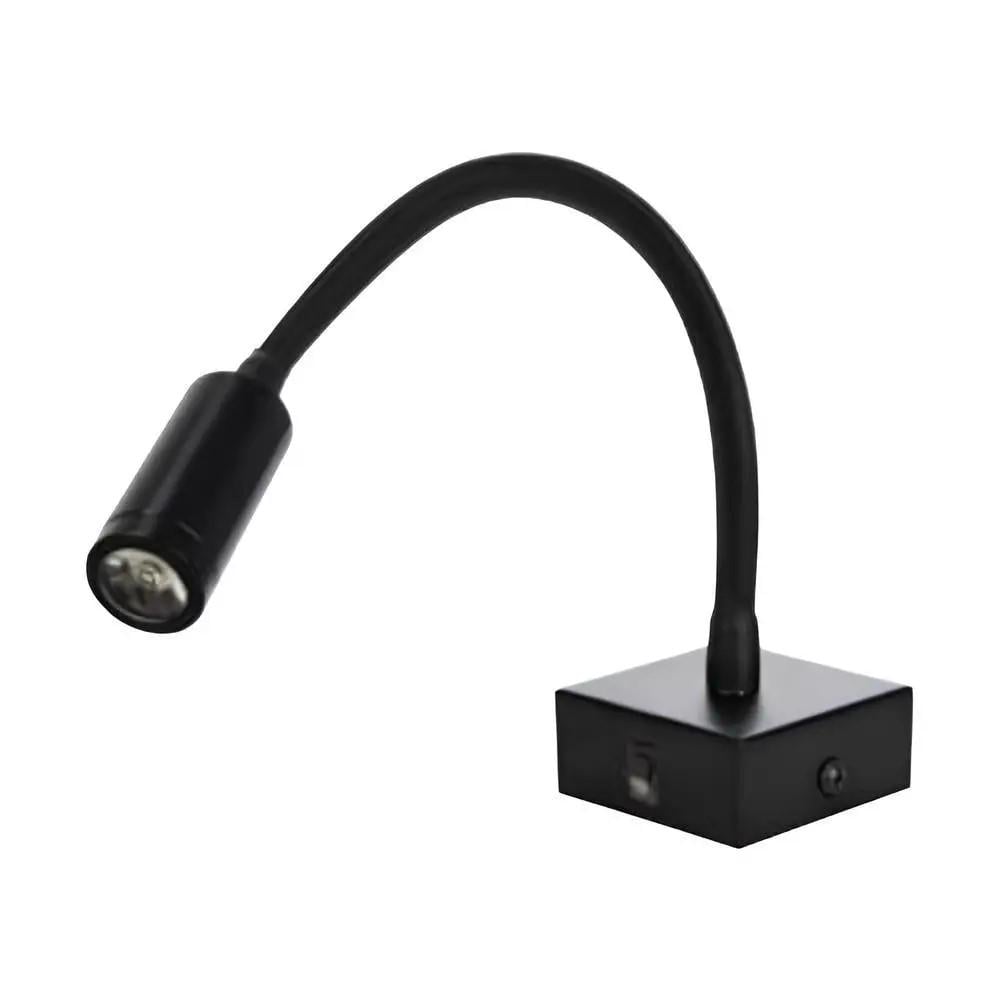 Лампа светодиодная для чтения HOROZ ELECTRIC Turna 3W Черный Лампа светодиодная для чтения HOROZ ELECTRIC Turna 3W Черный