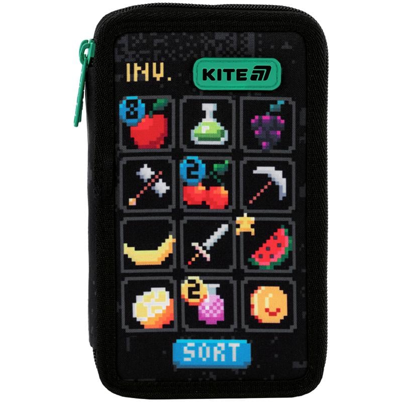 Пенал без наполнения KITE Pixel Game (K25-623-2)