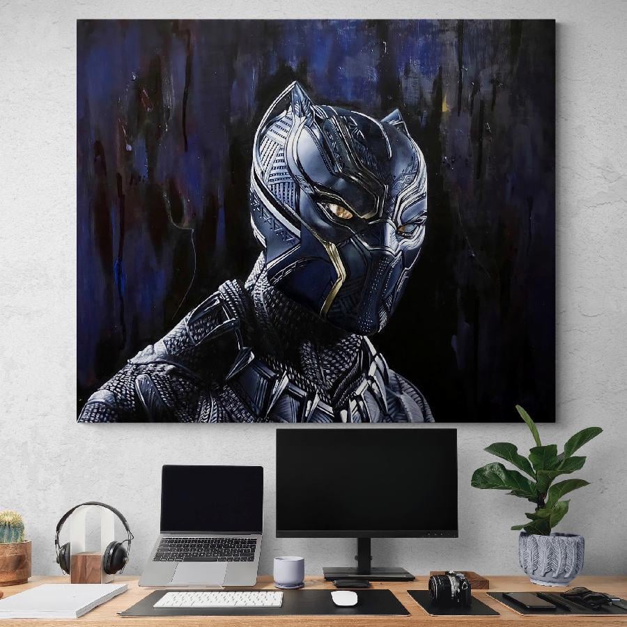 Картина на холсте HolstPrint Супергерои 70х70 см