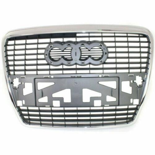 Решетка радиатора AVTM Audi A6 2005-2008+ рамка без эмблемы Хром (181204990)