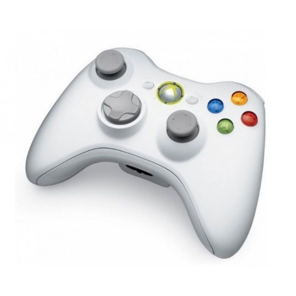 Джойстик безпровідний для Xbox 360 Wireless Controller Білий - фото 2