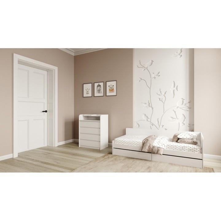 Спальня дитяча Еверест Соната-12 Білий (ЕВ20580) - фото 2 Спальня дитяча Еверест Соната-12 Білий (ЕВ20580) - фото 2