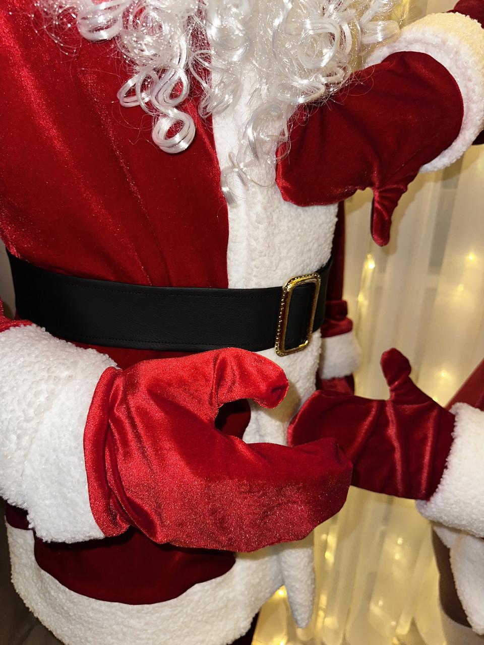 Костюмы Санта-Клауса и помощницы Санты велюровый (2428252013) - фото 7