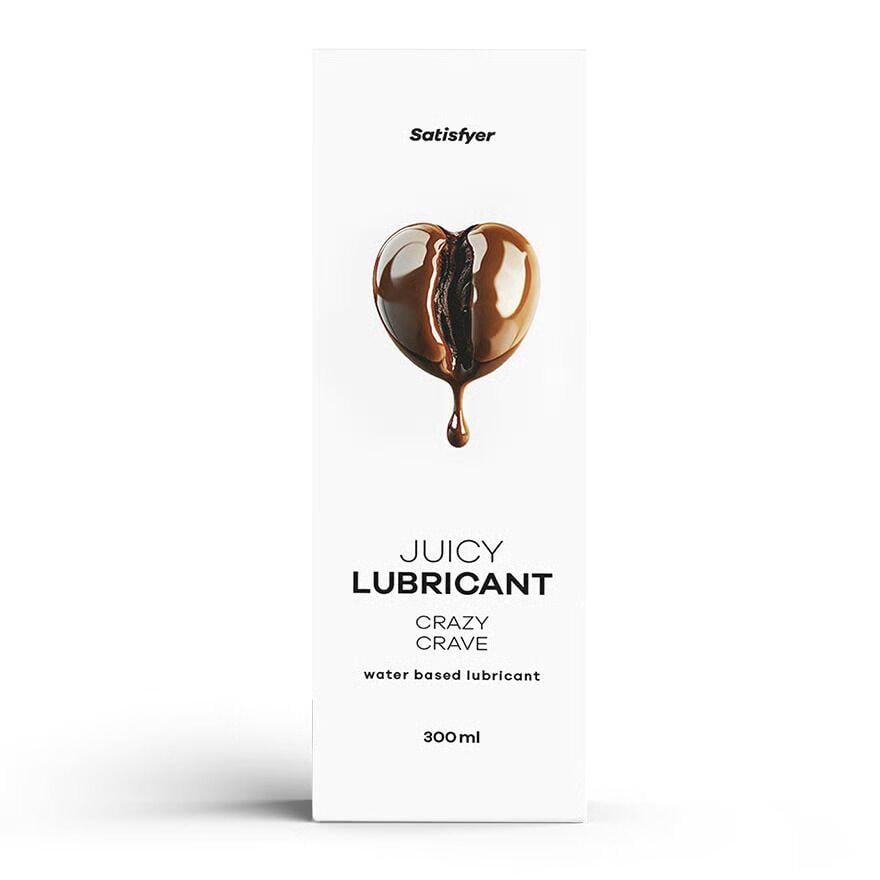 Лубрикант на водной основе Satisfyer Juicy Lubricant Crazy Crave water based 300 мл (37990429)