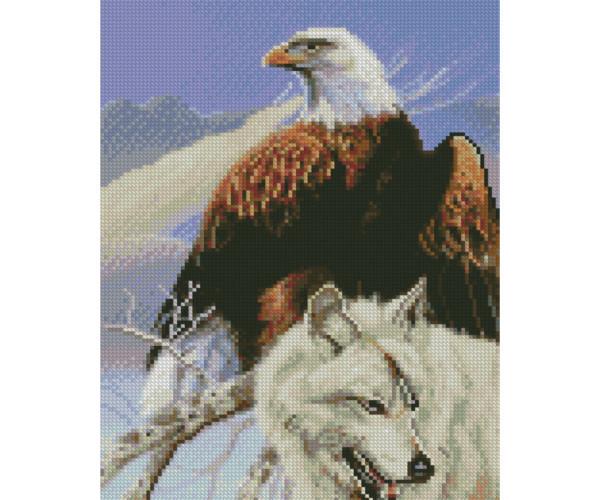 Алмазная мозаика HX246 Горные друзья 40x30 см Алмазная мозаика HX246 Горные друзья 40x30 см