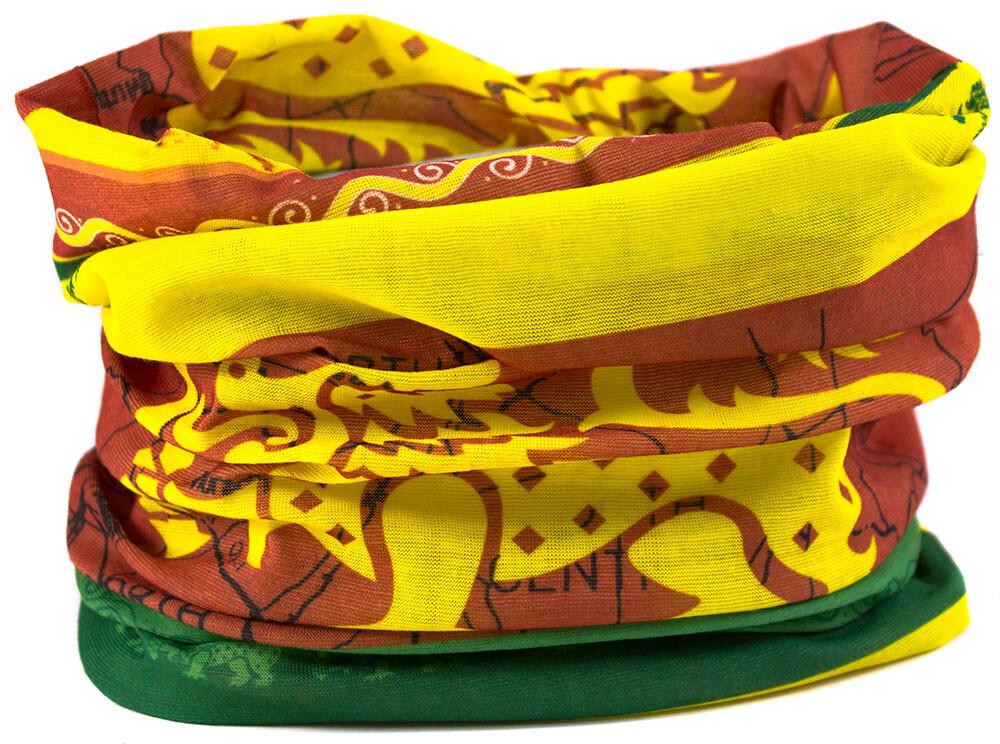 Баф-маска Лев тонкий всесезонный 48х25 см Желтый (28443700)