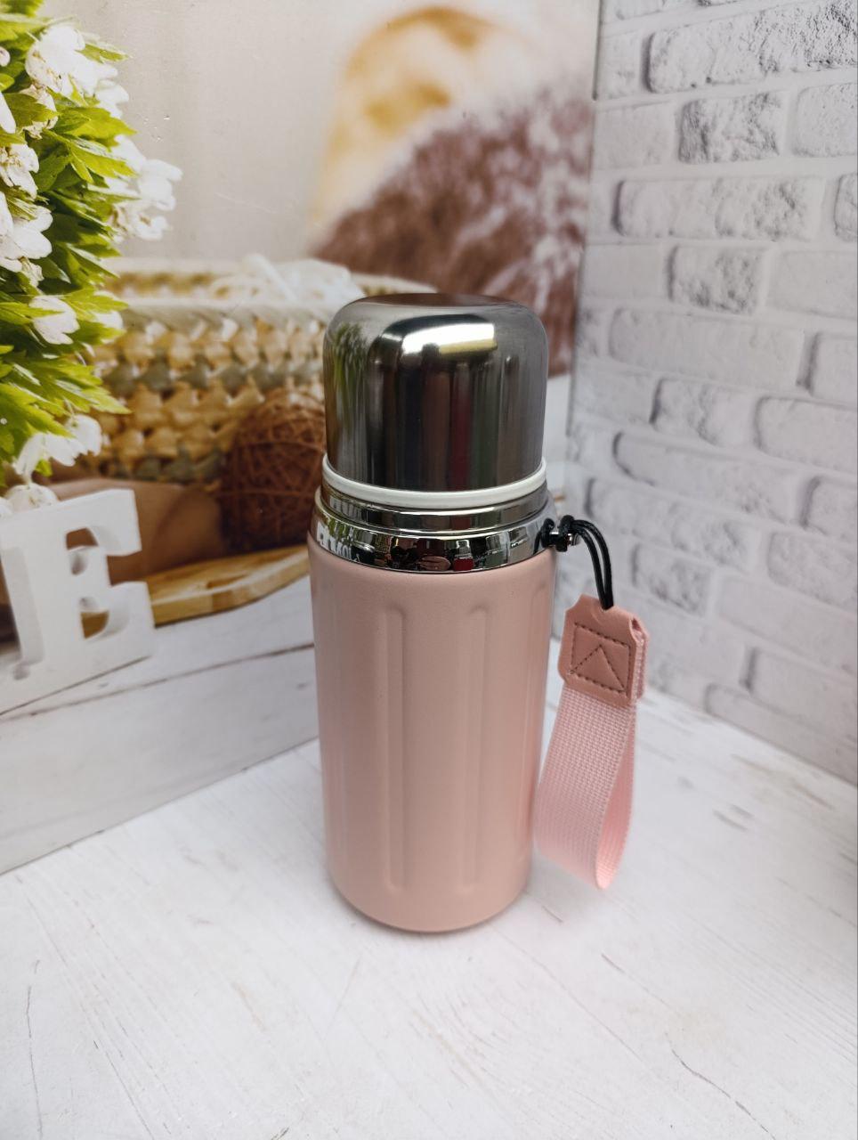 Термос Stenson MT-5349-0.6-2 з нержавіючої сталі 600 мл Рожевий (MT-5349-0.6-2)