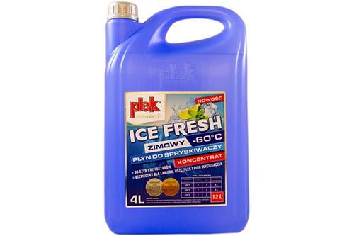 Омыватель стекла зимний Atas Plak Ice Fresh -60 °C концентрат 4 л