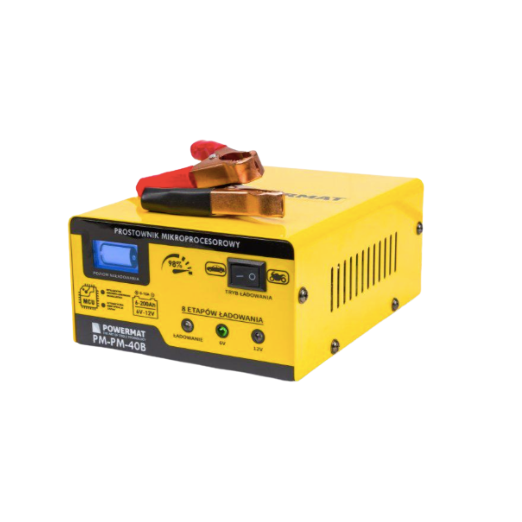 Зарядний пристрій для акумуляторів Powermat 6/12V PM-PM-40B (24761829) - фото 4
