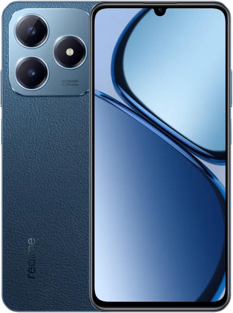 Смартфон Realme C63 Global Version 6/128GB Leather Blue (2322692347)