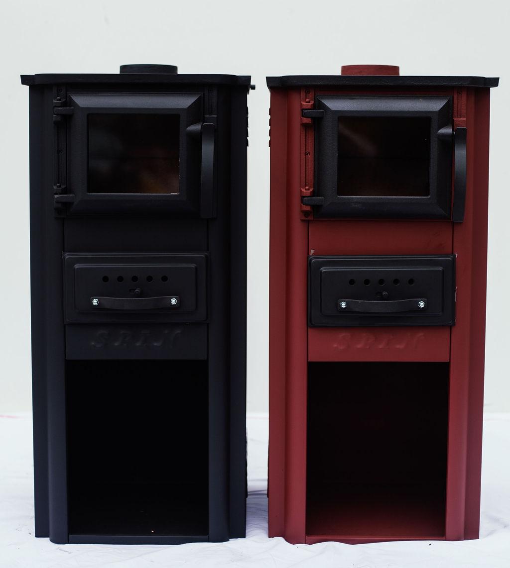 Піч-буржуйка зі склом на дровах Spin KALIMERO 6 кВт Червоний (CNT00007706) - фото 7 Піч-буржуйка зі склом на дровах Spin KALIMERO 6 кВт Червоний (CNT00007706) - фото 7