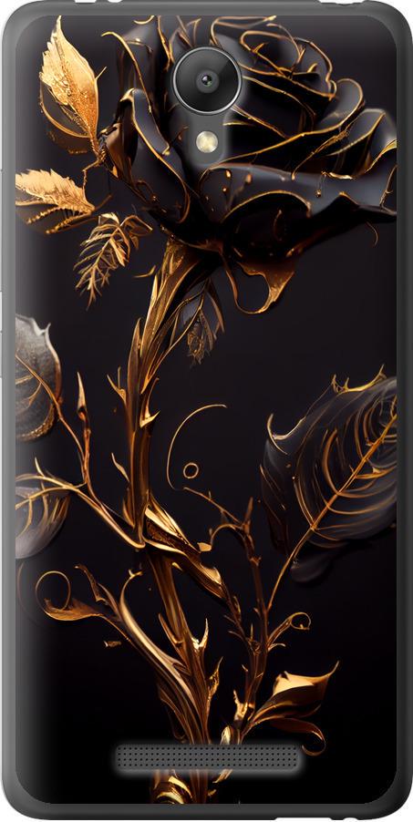 Чехол на Xiaomi Redmi Note 2 Роза 3 (5552t-96-42517)