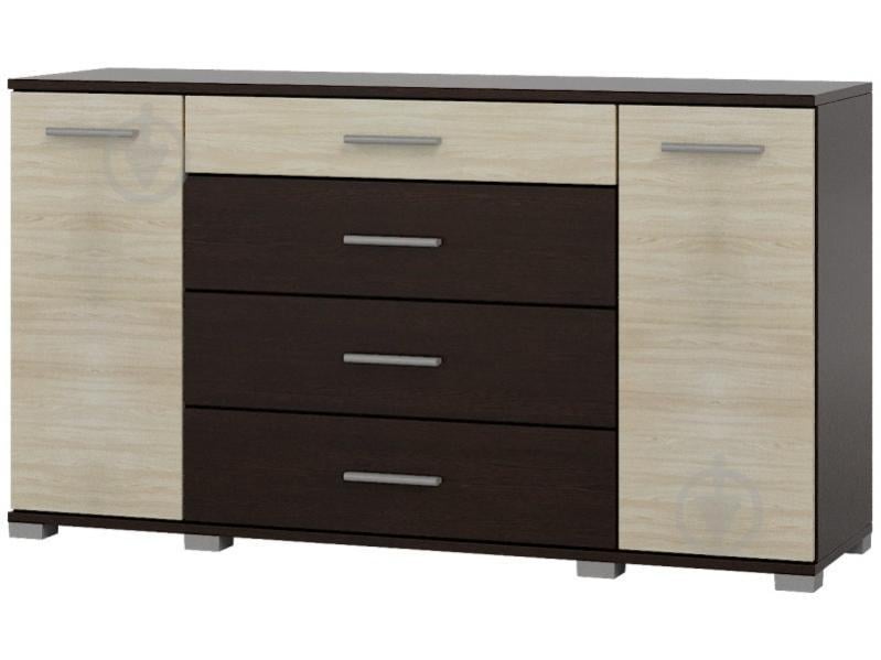 Комод для вещей Эверест Бриз К-6 венге дуб молочный