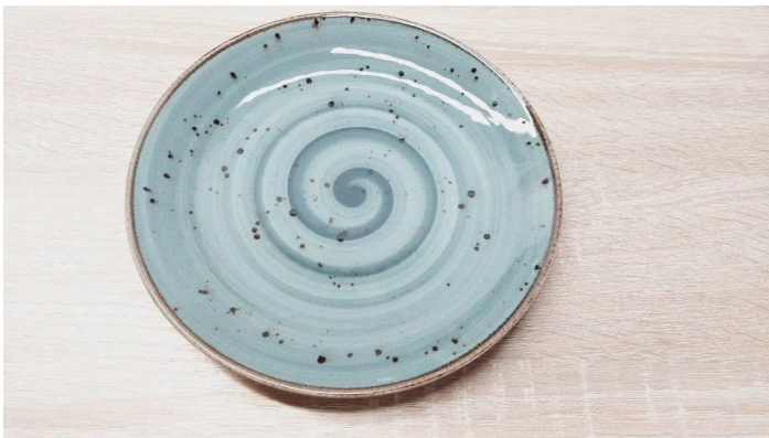 Столовый сервиз OMS TULU фарфор 6 персон 24 шт. Spiral Grey-Blue (DN24-Spiral Grey-Blue) - фото 3 Столовый сервиз OMS TULU фарфор 6 персон 24 шт. Spiral Grey-Blue (DN24-Spiral Grey-Blue) - фото 3