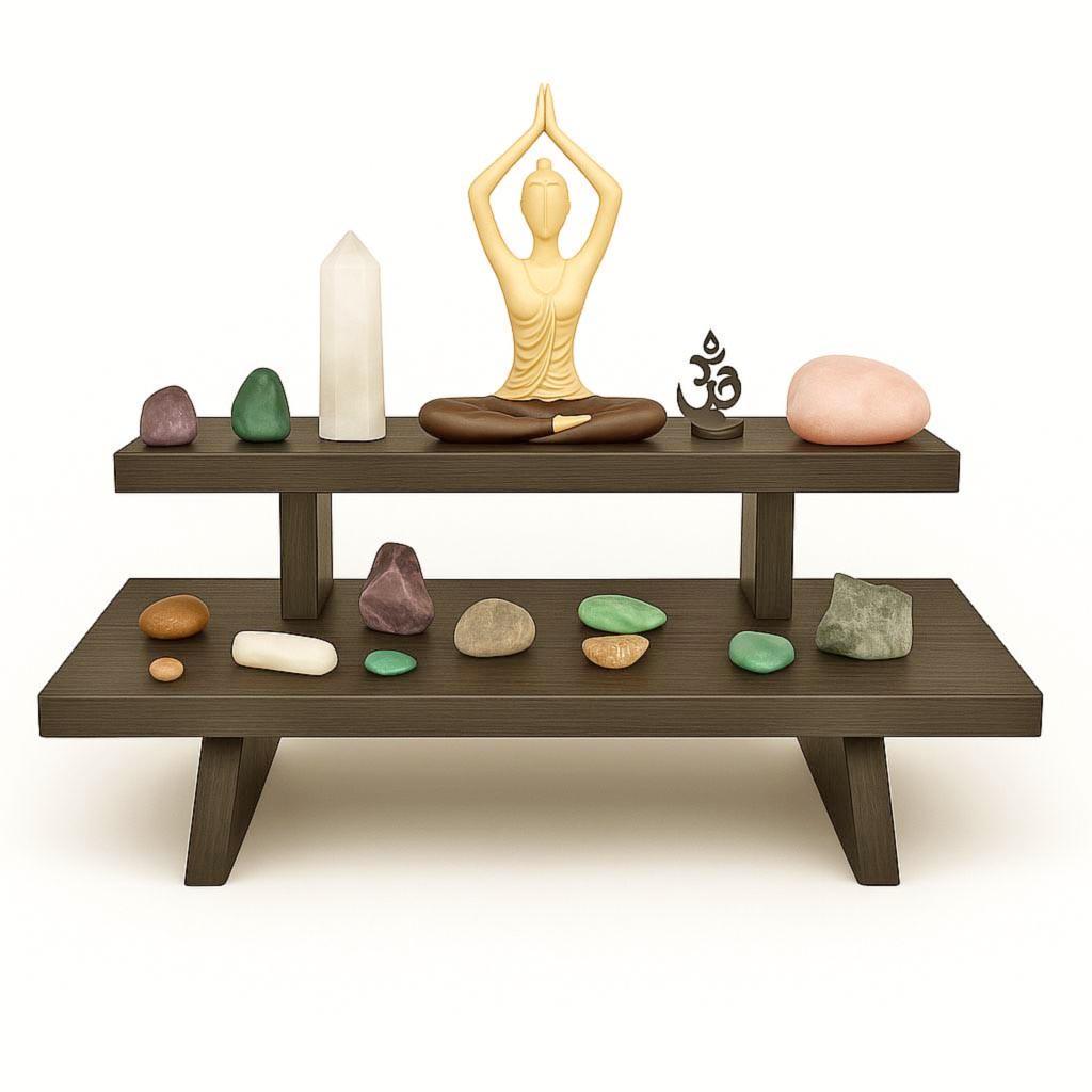 Алтарь для медитации из дерева Миралая Мокко (ЛАТ-003510)