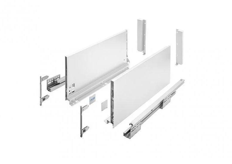 Выдвижная шухляда Axis Pro очень высокий-D1 L 450 мм H 200 мм Белый (PB-AXISPRO-KPL450D1)