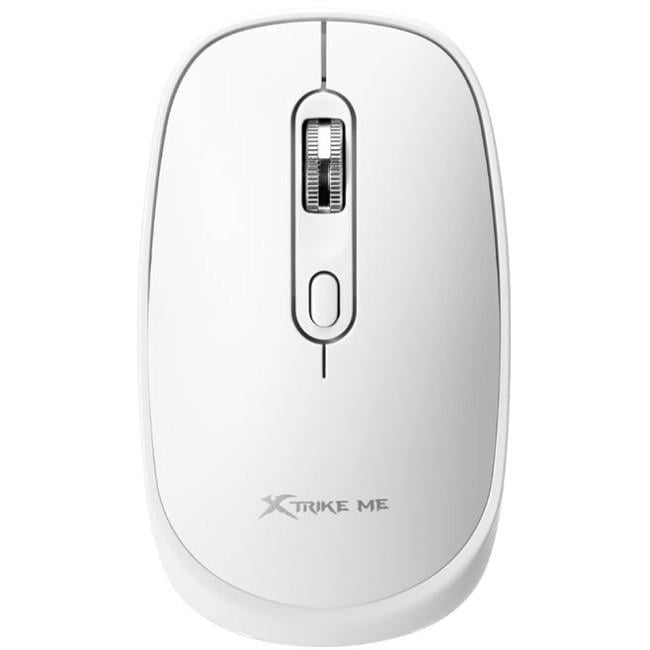Компьютерная мышка беспроводная Xtrike ME GW-119 Bluetooth 2.4G 1600 dpi 4 кнопки Silent Белый (36261024)