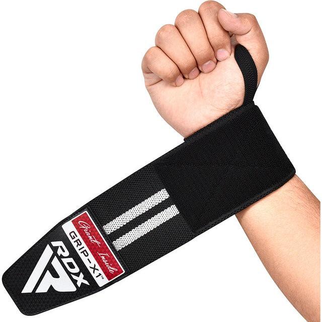 Бинти для зап'ясть RDX GYM WRIST WRAP R11 Black/White (A-013198) Бинти для зап'ясть RDX GYM WRIST WRAP R11 Black/White (A-013198)