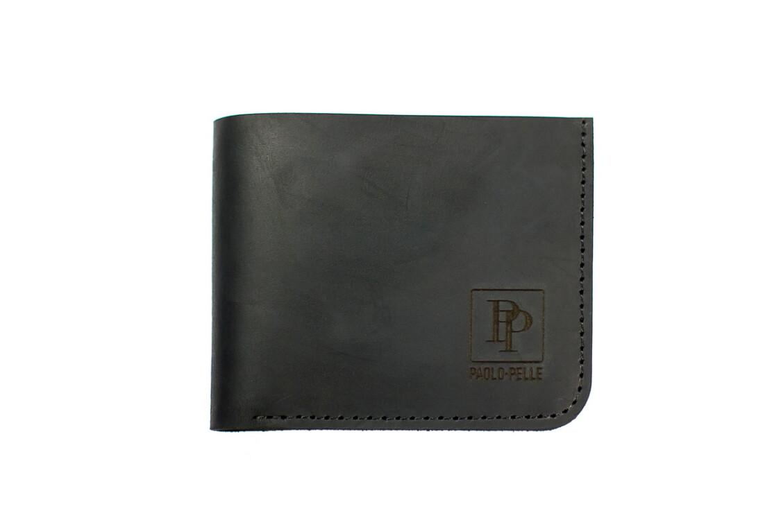 Кошелек мужской Compatto Nero Signor Paolo Pelle mc0002-Nero-m (pelle-9932)