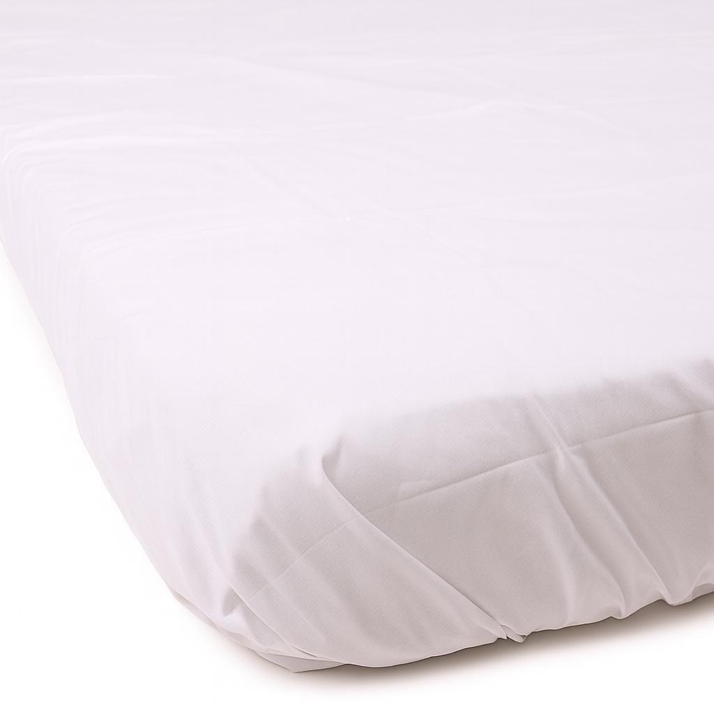 Простынь на резинке Пудровое Утро бязь 80х190х25 см (44881560)