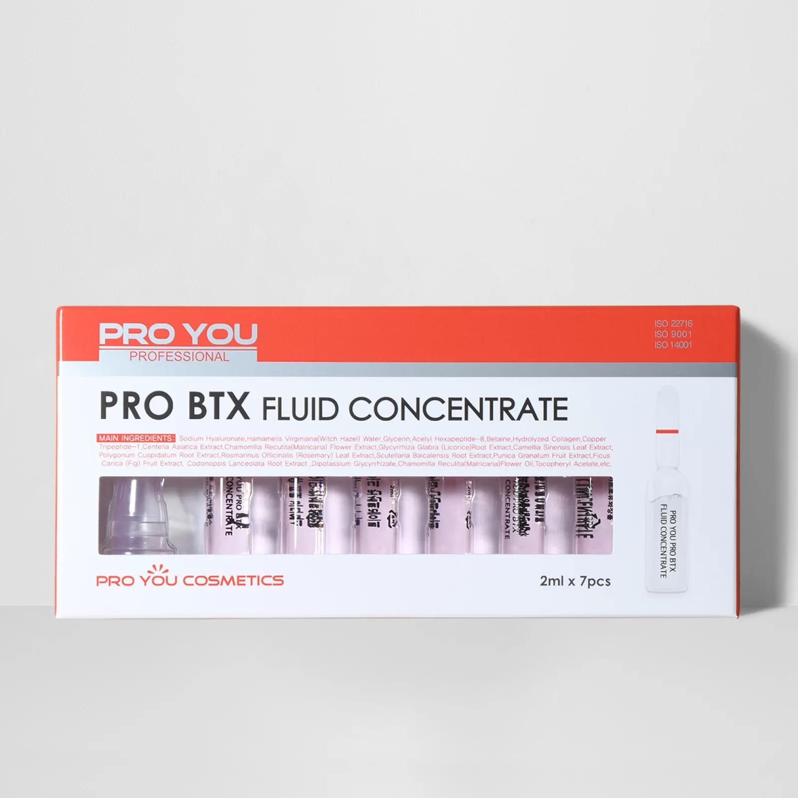 Флюид-концентрат PRO YOU Professional Pro BTX Fluid Concentrate 2 мл 7 шт. (11120600)