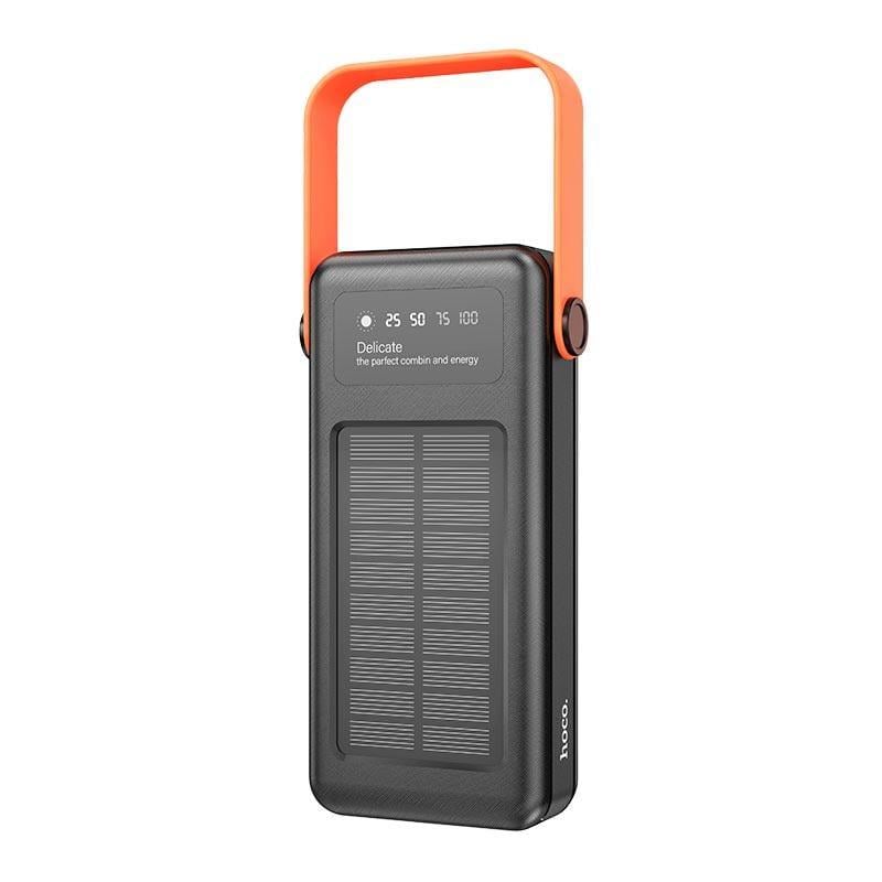 Портативное зарядное устройство Hoco Rising Sun Solar Portable 30000 mAh DB33 Black (10307231)