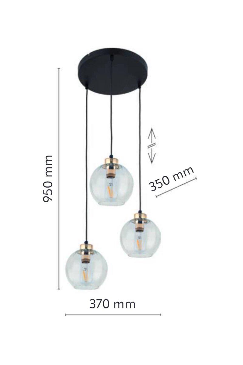Люстра TK Lighting 4579 Devi Transparent - фото 3 Люстра TK Lighting 4579 Devi Transparent - фото 3