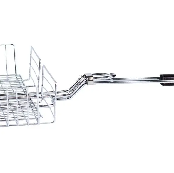 Грати глибокі для гриля та барбекю Grill з нержавіючої сталі 32х25 см (HP459) - фото 5