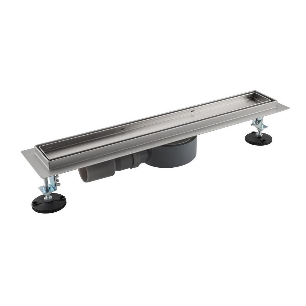 Трап душевой Gappo G89007-4 из нержавеющей стали под плитку 70х900 мм Сатин (G89007-4)