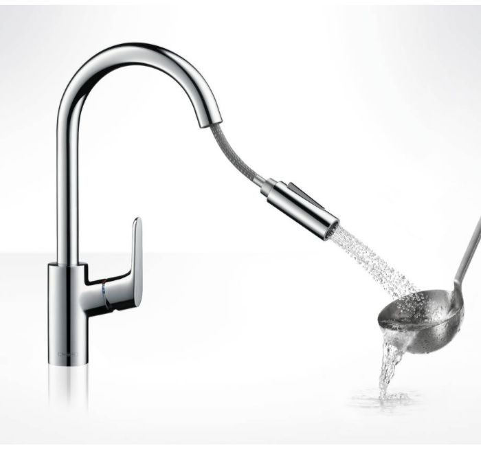 Смеситель для кухни Hansgrohe Focus с накидной гайкой 1/2 (31815000) - фото 2