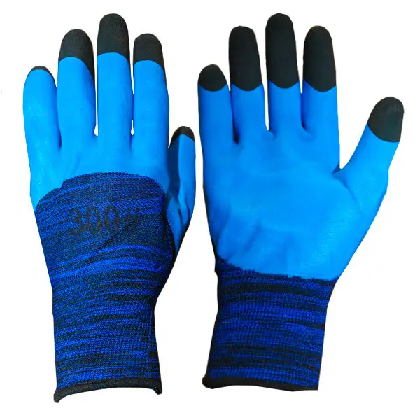 Перчатки рабочие пена 300 Синий (0891)
