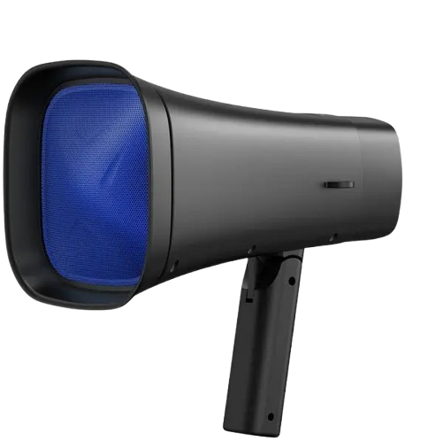 Мегафон с Bluetooth DV-680 8 Вт 9471 аккумулятор 1200 мАч солнечное питание Black/Blue (632874)