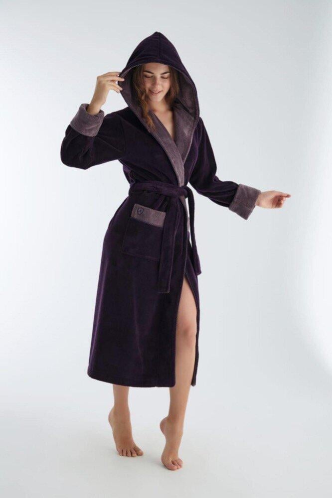 Халат женский Nusa ns 4145 mor 2XL (m017977)