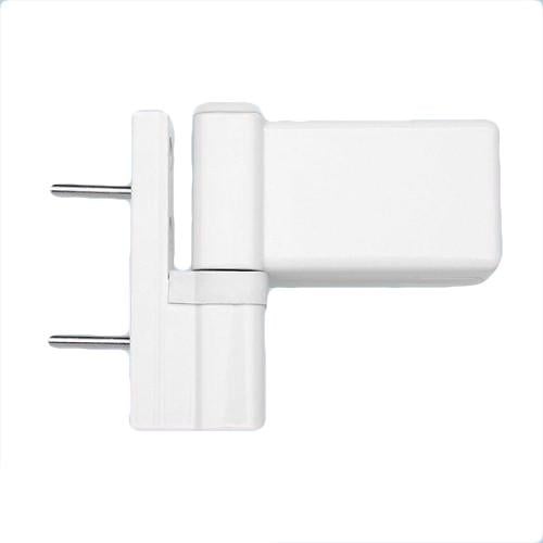 Петля дверна ASTEX DHV 3D для ПВХ дверей Білий (DHV Ral9016) - фото 3 Петля дверна ASTEX DHV 3D для ПВХ дверей Білий (DHV Ral9016) - фото 3