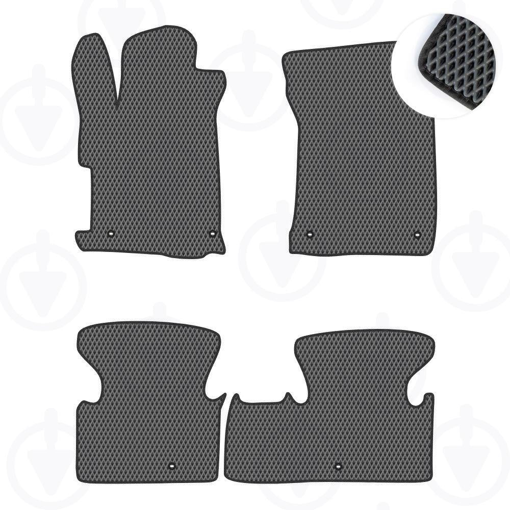 Комплект ковриков в салон Star-Tex для Acura ILX 2015-2022 р. EVA/Ромб Серый/Черный (10001-01-22-41) Комплект ковриков в салон Star-Tex для Acura ILX 2015-2022 р. EVA/Ромб Серый/Черный (10001-01-22-41)