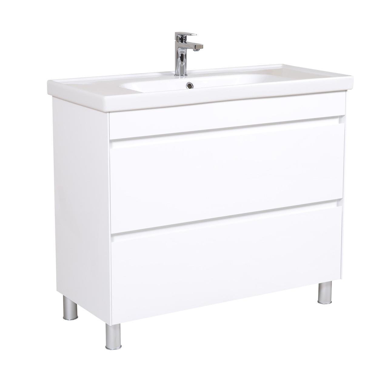 Тумба Валенсия с умывальником Frame 100 см (1663670947) Тумба Валенсия с умывальником Frame 100 см (1663670947)