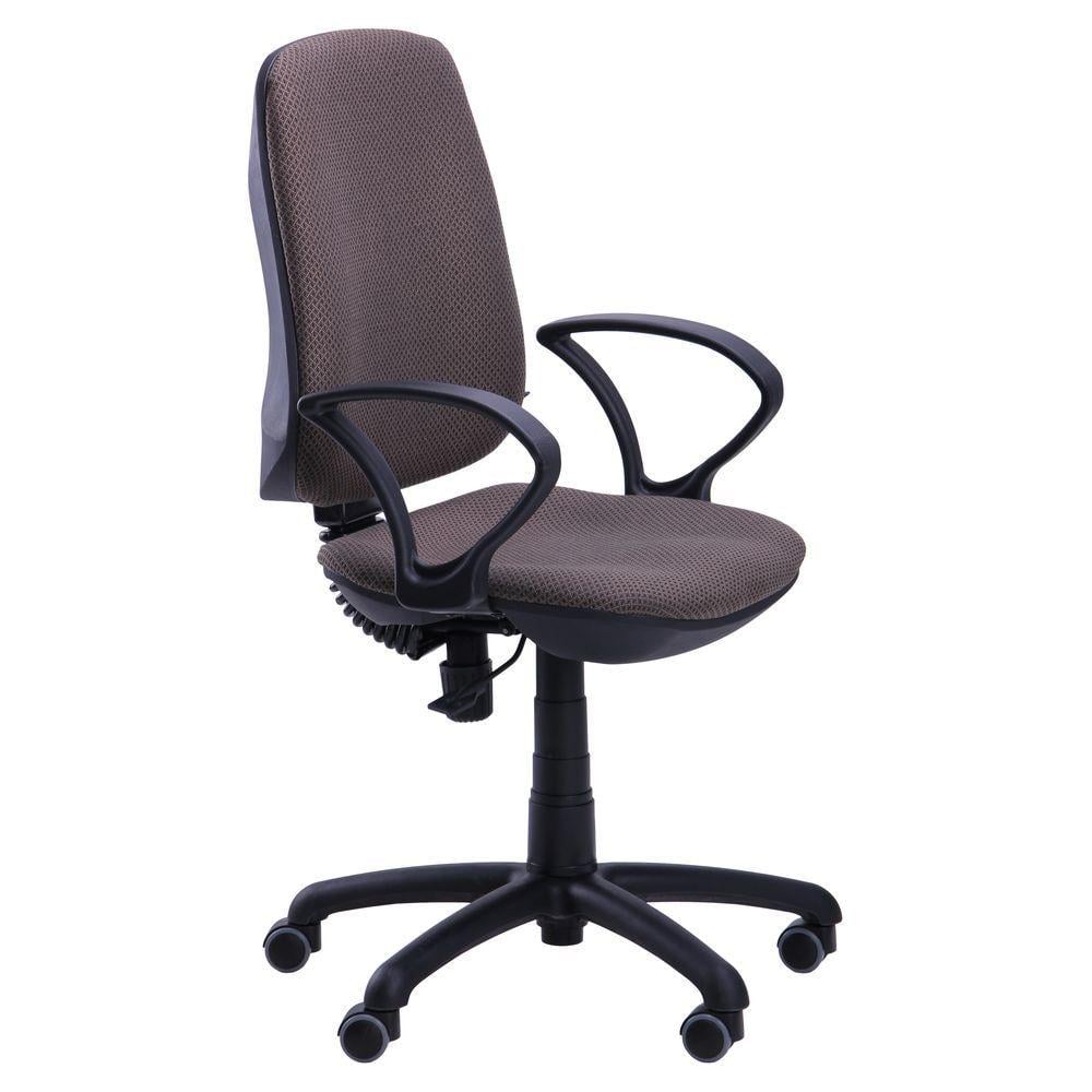 Комп'ютерне крісло AMF-4 Регбі FS Квадро-46 970 130x590x580 метал пластик/текстиль Чорний/Квадро-46