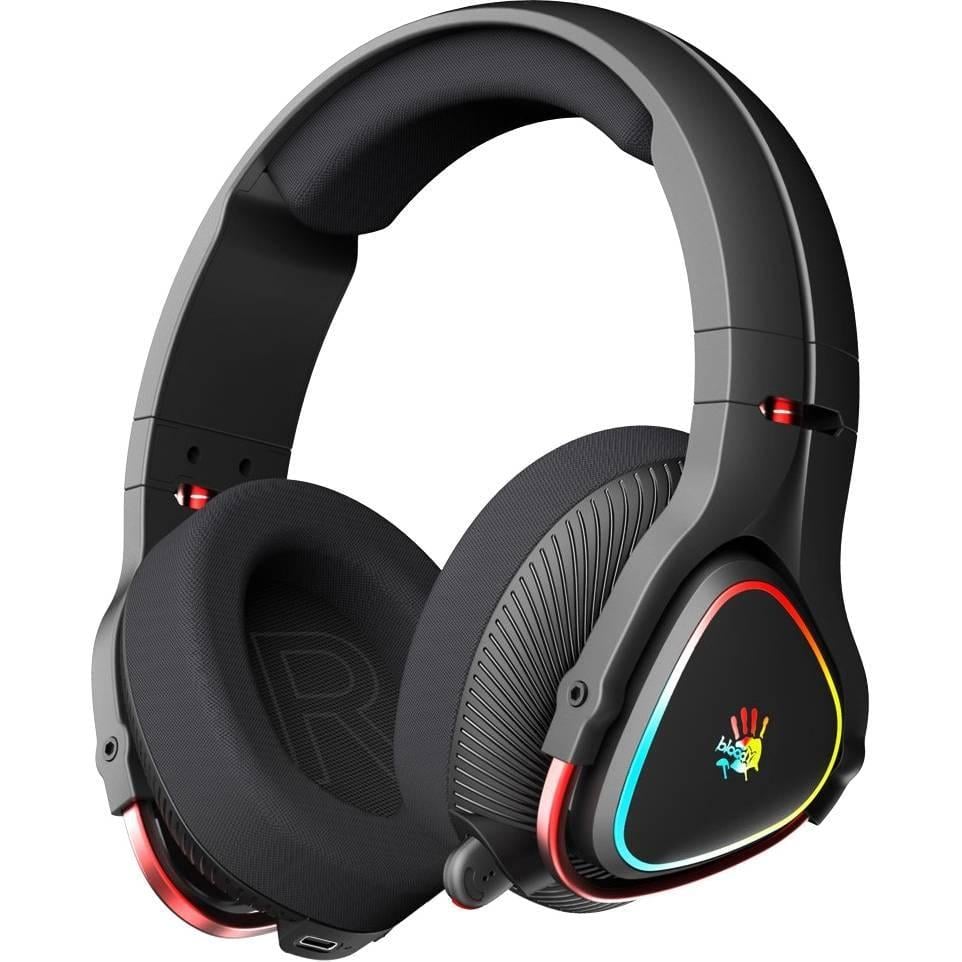 Наушники беспроводные Bloody MR710 Bluetooth 5.3 с USB ресивером Black (34416866)